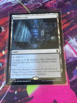 Hidden Lair - Marvel Super Heroes - Magic The Gathering - Image 1