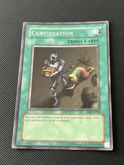 Confiscation MRL Unlimited Super Rare | Vintage Yu-Gi-Oh | EU LP - Image 1