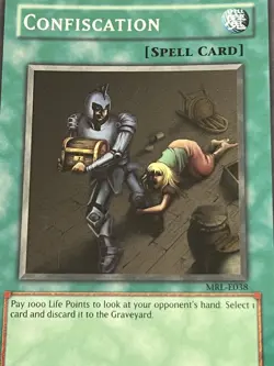 Confiscation MRL Unlimited Super Rare | Vintage Yu-Gi-Oh | EU LP - Image 5