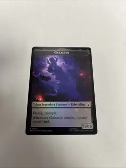 Galactus Squirrel Token Superhero’s MTG LP - Image 1