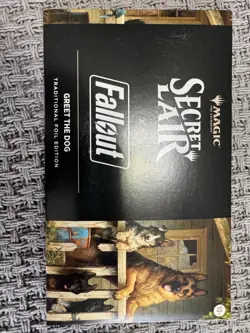 MTG Secret Lair x Fallout: Greet the Dog foil Edition - Image 1