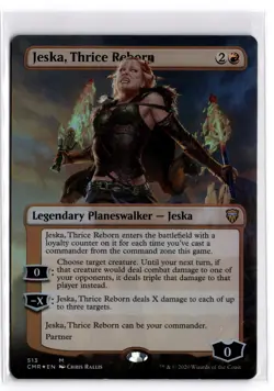 Jeska, Thrice Reborn (Borderless) 513 Commander Legends MTG Foil NM - Image 1