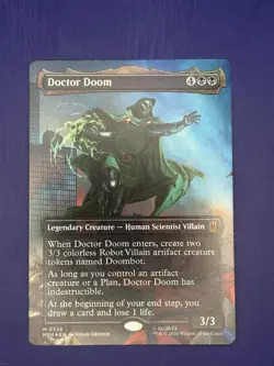 Doctor Doom (Borderless) (0336) Marvel Super Heroes Foil - Image 3