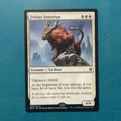 MTG NM: Felidar Sovereign - Battle for Zendikar (BFZ), Regular, English - Image 1