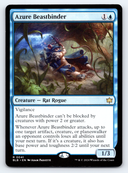 Azure Beastbinder - Bloomburrow - MTG - Image 1