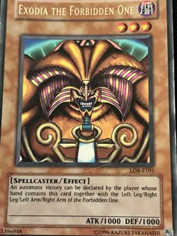 Exodia Head LOB Unlimited Ultra Rare | Vintage Yu-Gi-Oh | EU HP - Image 5