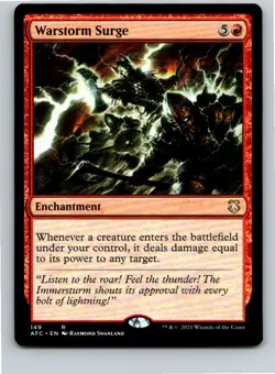 Magic the Gathering Warstorm Surge Commander: Adventures in Forgotten Realms MTG - Image 1