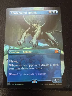 Consecrated Sphinx (Borderless) Double Masters 2022 Foil - Image 1