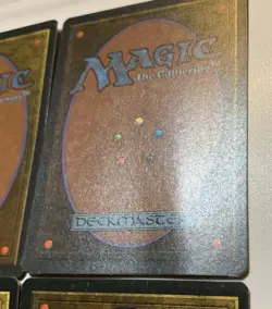 DAMAGED PLAYSET ** MYSTIC REMORA X 4 ** COMMON ** MAGIC THE GATHERING ICE AGE - Image 3