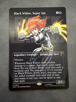 Black Widow, Super Spy (Borderless) (0364) Marvel Super Heroes Regular - Image 1