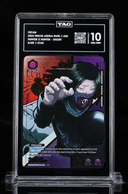 Union Arena - Hunter X Hunter- Feitan UE02BT/HTR-1-045 Rare 1-star Grade 10 - Image 3