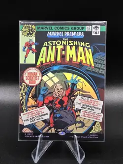 The Astonishing Ant Man (Borderless) Marvel Super Heroes 397 NM FOIL - Image 1