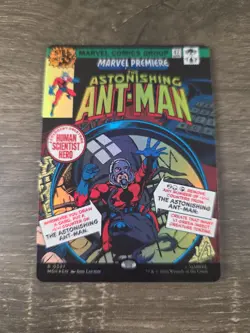 MTG Marvel Super Heroes The Astonishing Ant-Man Borderless Comic 0397 Foil - Image 1
