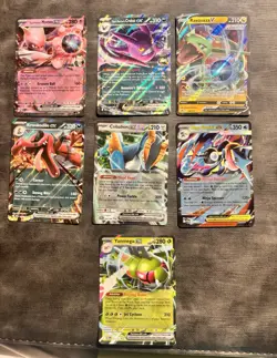 Pokemon TCG Black Star Promos Holo English 7-Card Lot Team Rocket's Mewtwo ex - Image 1