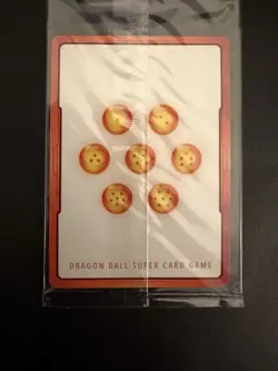Dragon Ball Super Card Game Bt31-EM01 Gold Energy SS2 Gohan Variant - SEALED - Image 3