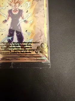 Dragon Ball Super Card Game Bt31-EM01 Gold Energy SS2 Gohan Variant - SEALED - Image 5