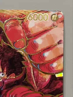 Monkey D. Luffy ST01-012 SR Signature Eiichiro Oda OP05 One Piece Card Japanese - Image 5