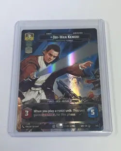 Star Wars Unlimited (Obi-Wan Kenobi) G25-EN 3/3 - Promo FOIL (NM) Jedi Card - Image 1