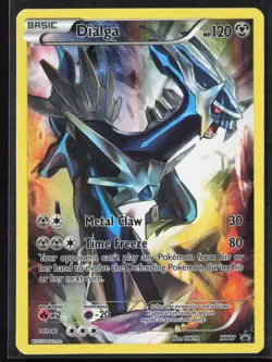 Dialga XY77 Black Star Promo 2015 Full Art Holo Rare Pokemon Card - Image 1