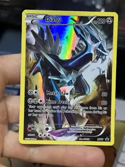 Dialga XY77 Black Star Promo 2015 Full Art Holo Rare Pokemon Card - Image 3