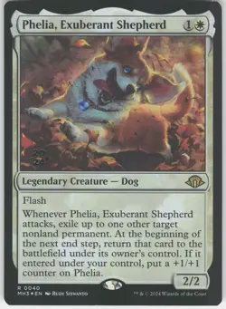 Phelia, Exuberant Shepherd Prerelease Cards Foil Rare Magic: The Gathering - Image 1