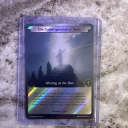 2025 Sacred Legacy "The Transfiguration of Jesus" Foil card 044/100 🔥 - Image 1