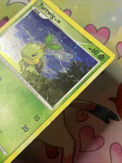 Turtwig - (Cosmos Holofoil) Promo League & Championship Cards 103/130 DMG - Image 3