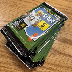 LOT OF 12 ~ 2025 Panini Score NFL Football Cards ( 5 Cards Per Pack ) SEALED !! - Image 3