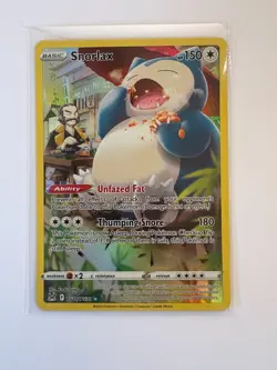 Snorlax TG10/TG30 Pokemon Lost Origin Trainer Gallery Holo Rare Card (NM) - Image 1