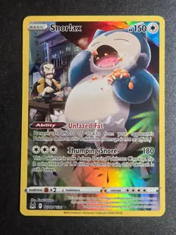 Snorlax TG10/TG30 NM Lost Origin Trainer Gallery Holo Pokemon - Image 1