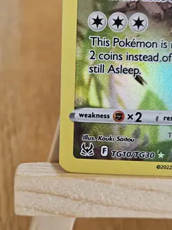 Pokemon Snorlax Tg10/Tg30 Swsh11: Lost Origin Trainer Gallery Holo NM - Image 3