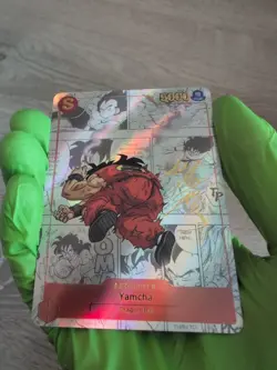 Yamcha Funny Meme Death Dragon Ball Z Super Custom Anime Holo Drip Card DBZ 2024 - Image 3