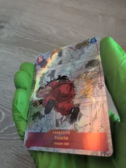 Yamcha Funny Meme Death Dragon Ball Z Super Custom Anime Holo Drip Card DBZ 2024 - Image 5