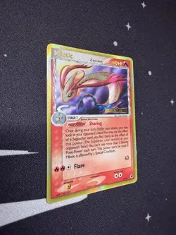 MP | Pokemon Milotic Dragon Frontiers Holo Rare Card 5/101 Delta Species STAMPED - Image 4