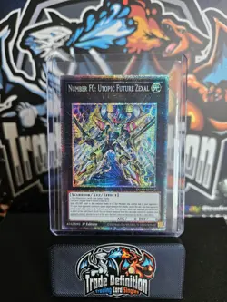 DUAD-EN042 Number F0: Utopic Future Zexal Starlight Rare 1st Ed YuGiOh - Image 1