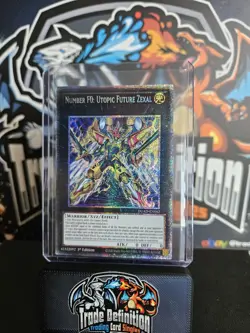 DUAD-EN042 Number F0: Utopic Future Zexal Starlight Rare 1st Ed YuGiOh - Image 2