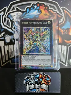 DUAD-EN042 Number F0: Utopic Future Zexal Starlight Rare 1st Ed YuGiOh - Image 3