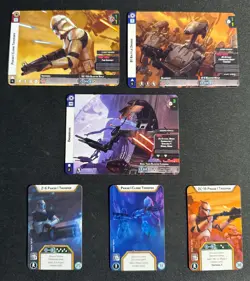 Star Wars Legion Tournament OP Promo Card Battle Droid Clone Trooper Droidek +++ - Image 1