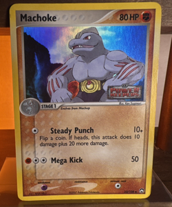 Machoke 33/108 Power Keepers - Reverse Holo - Stamped - Pokemon Card - Image 1