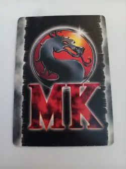 Mortal Kombat Kard Game TCG 1996 Rayden Lightning Throw Special Move Card Game - Image 2