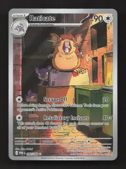 Raticate 099/088 Holo Illustration Rare Perfect Order Pokemon Holo Near Mint - Image 1