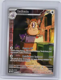 Raticate 099/088 Holo Illustration Rare Perfect Order Pokemon Near Mint - Image 1