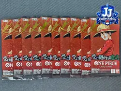 10 X ONE PIECE TCG OP-13 CARRYING ON HIS WILL JAPANESE BOOSTER PACKS NEW/SEALED - Image 1