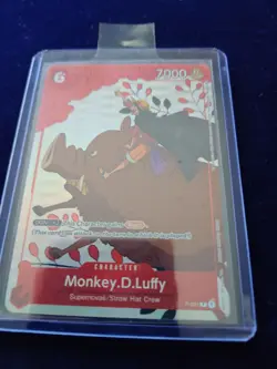 Monkey D. Luffy (Gift Collection 2023) P-001 One Piece TCG Mint - Image 1