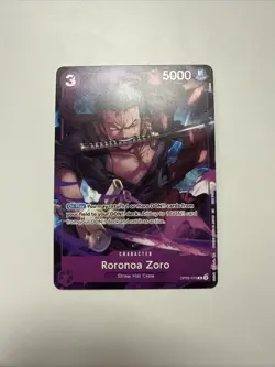 Roronoa Zoro (Welcome Pack Vol. 2) - One Piece Promotion Cards (OP-PR) - Image 1