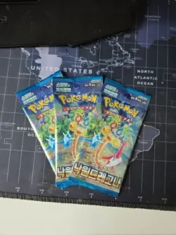 3x Pokemon TCG Paradise Dragona SV7A Booster Pack | Korean Pokemon Cards - Image 1