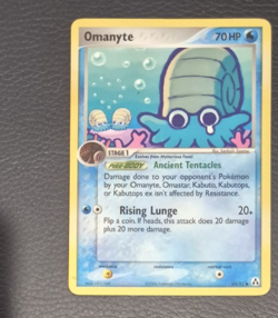 Pokemon TCG Omanyte 60/92 Legend Maker Common LP/NM - Image 1