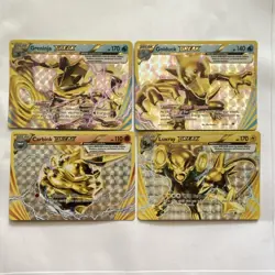 Pokemon TCG BREAK Holo Full Art English 4-Cards Greninja Golduck Luxray Carbink - Image 1