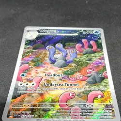 Pokemon TCG Wugtrio 224/091 SV Paldean Fates Illustration Rare Holo EN - Image 1