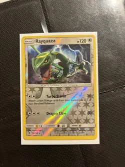 Rayquaza 106/145 SM Guardians Rising Rare Reverse Holo Pokemon TCG ENG NM - Image 1